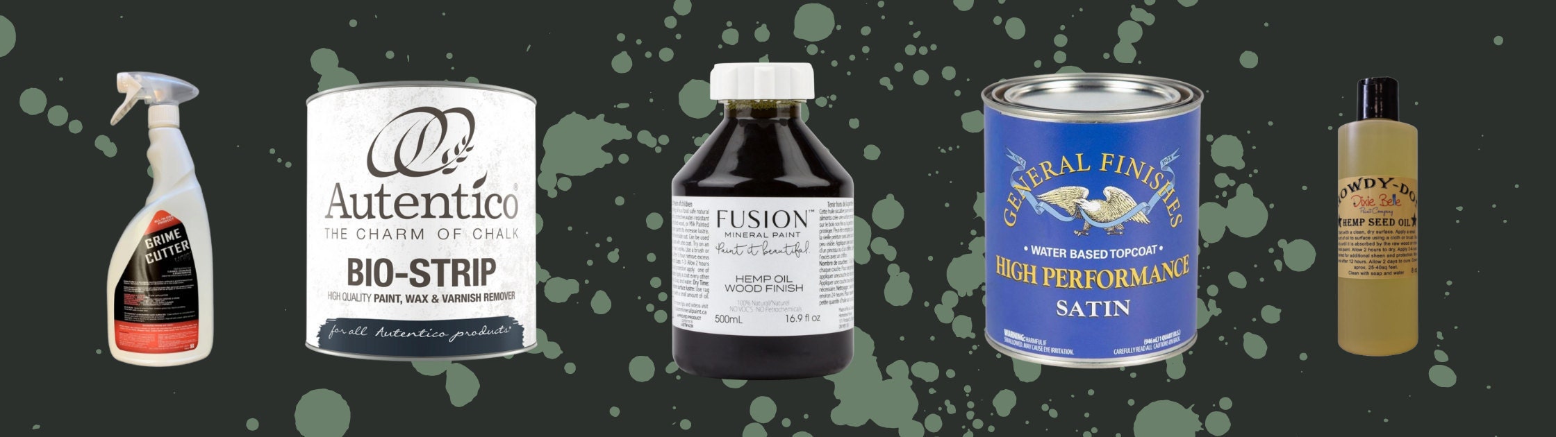 Stripping and refinishing products
