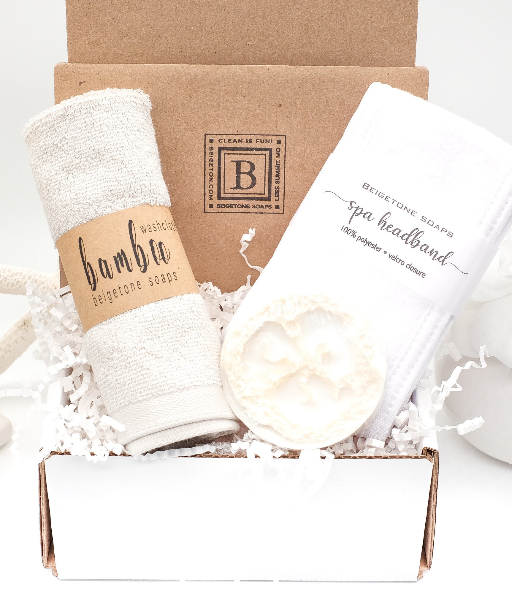Peppermint Loofah Box Set