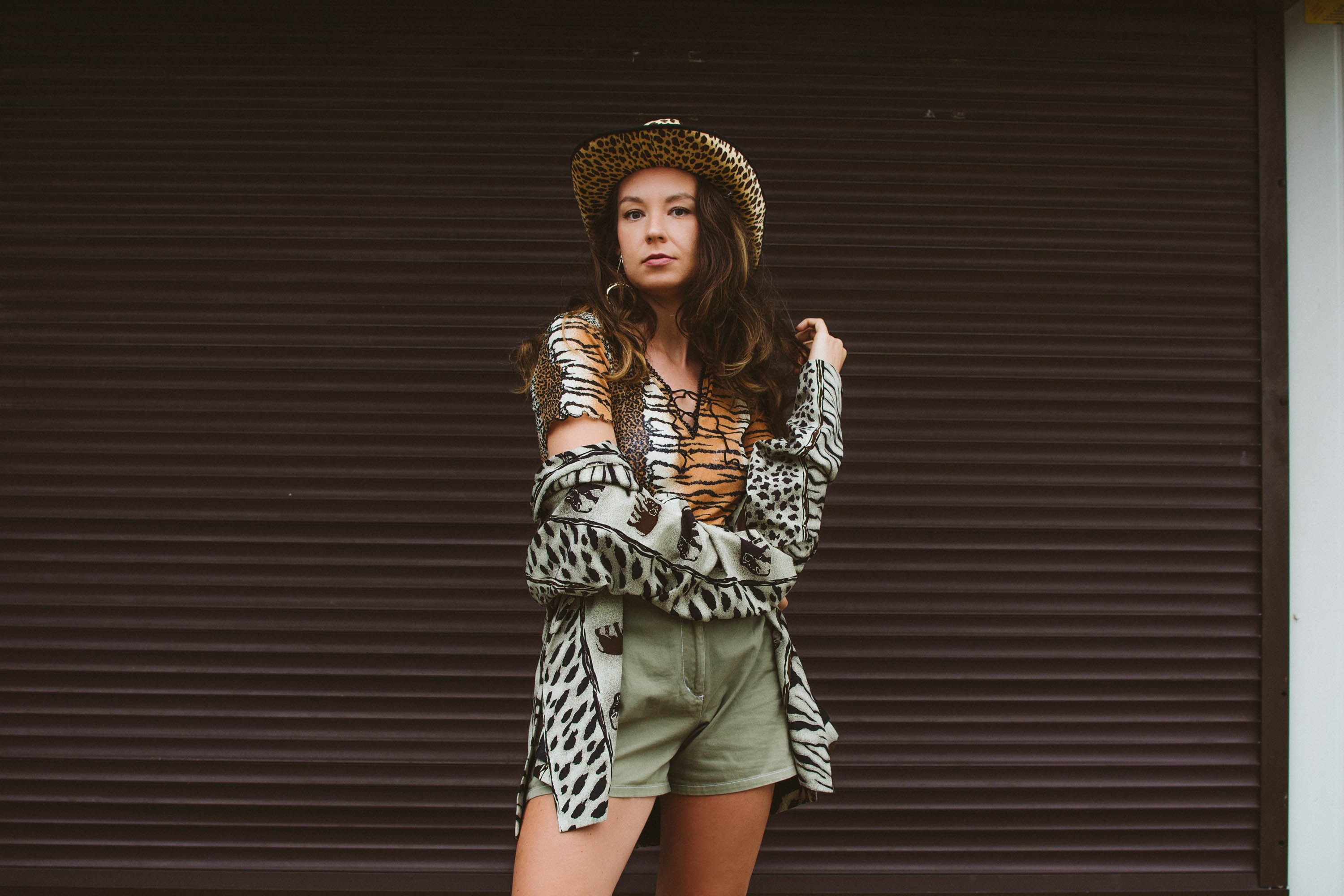 vintage silk blazer