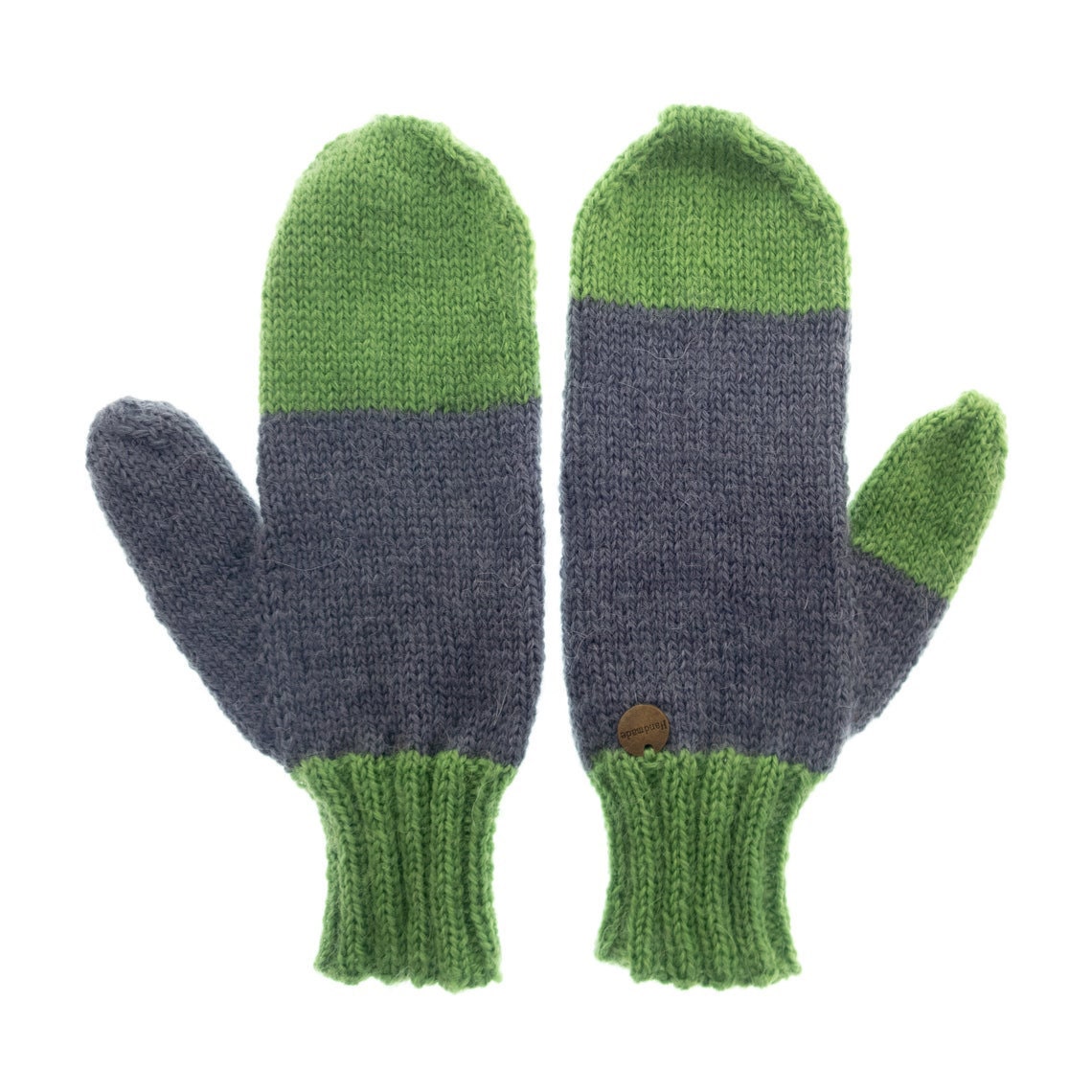 Winter Mittens for Adults. Womens Cool Asymmetrical