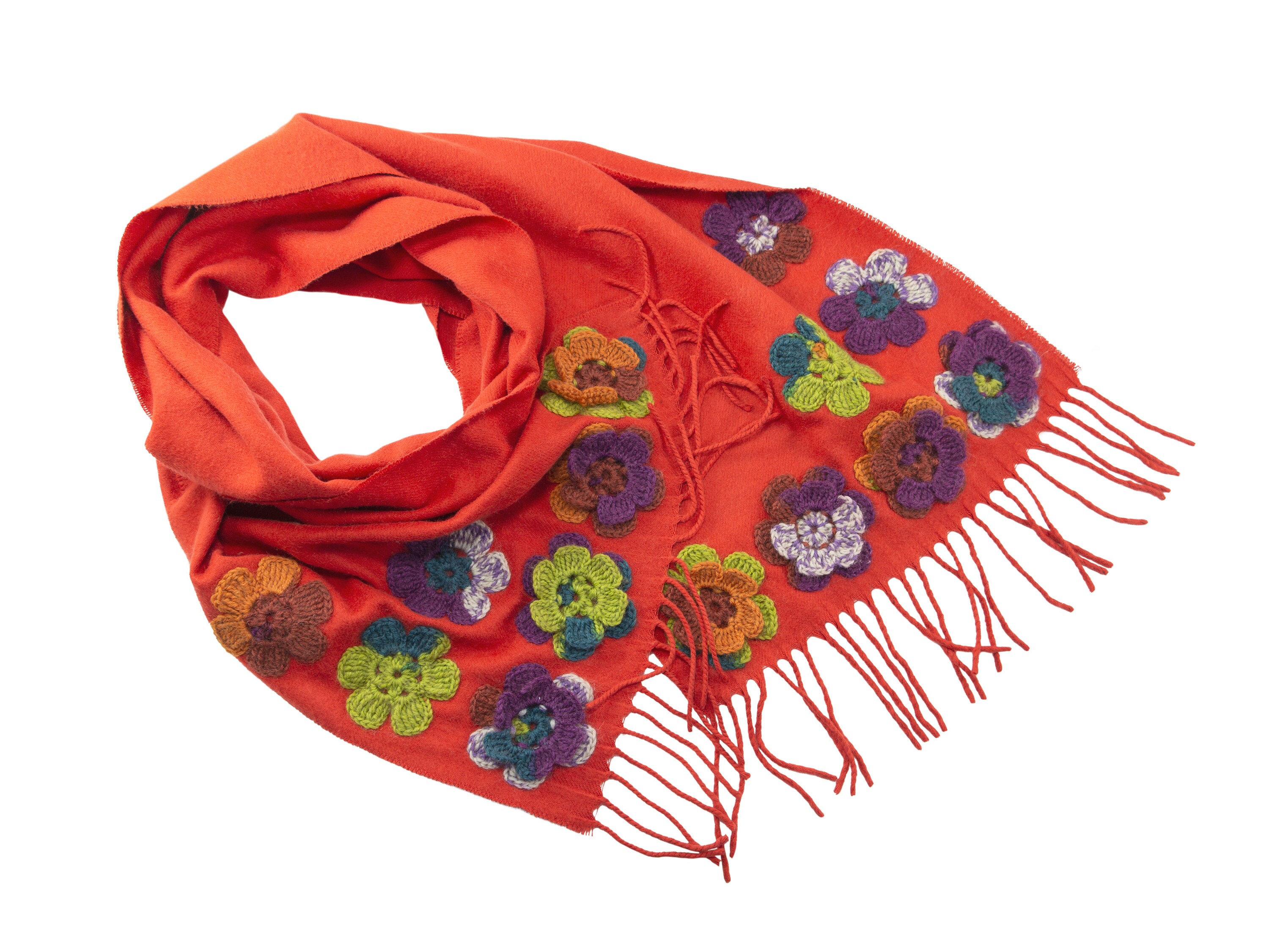 Scarf Women Knitted, Handmade