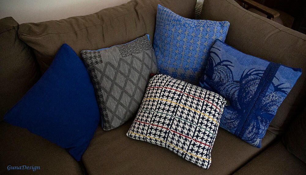 gunadesign new pillow from old sweaters