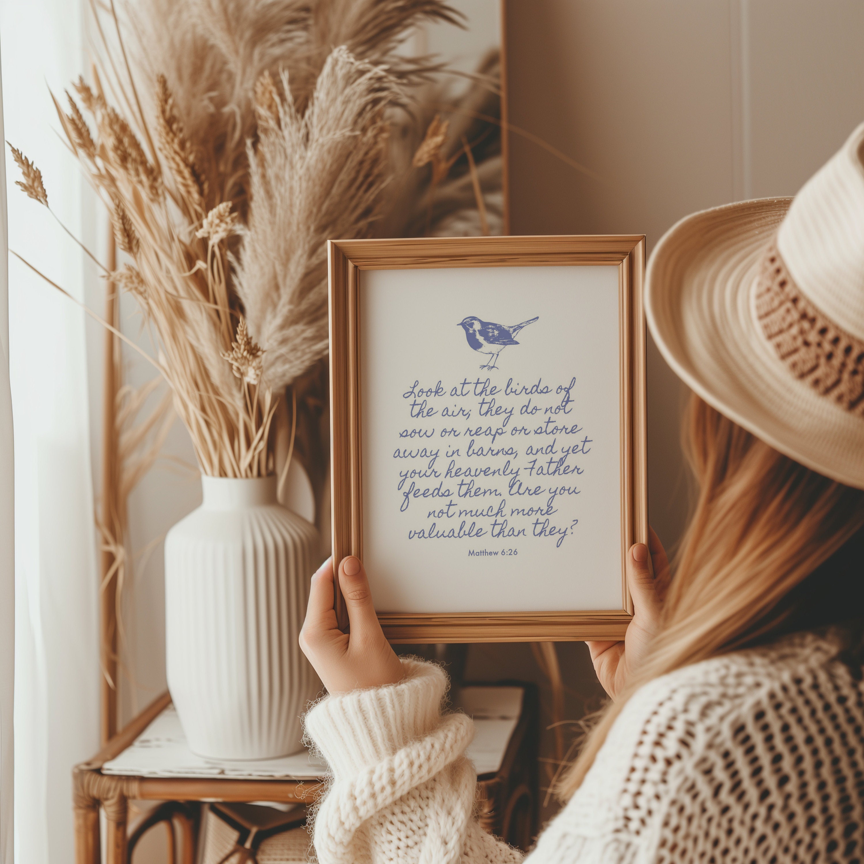 Matthew 6 26 Printable
