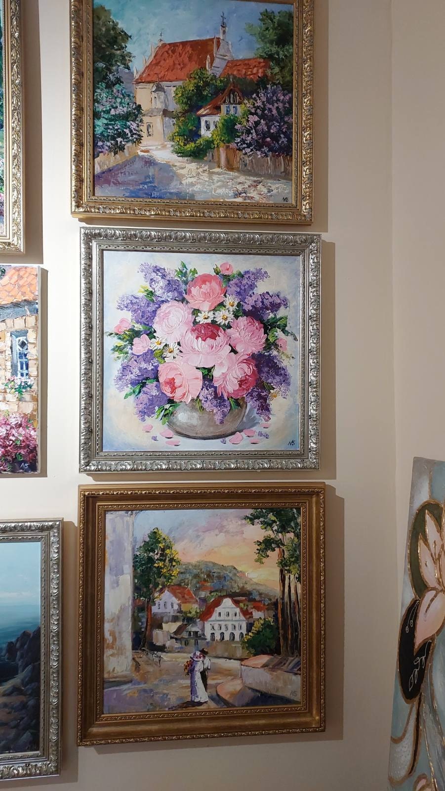 Oil paintings on canvas