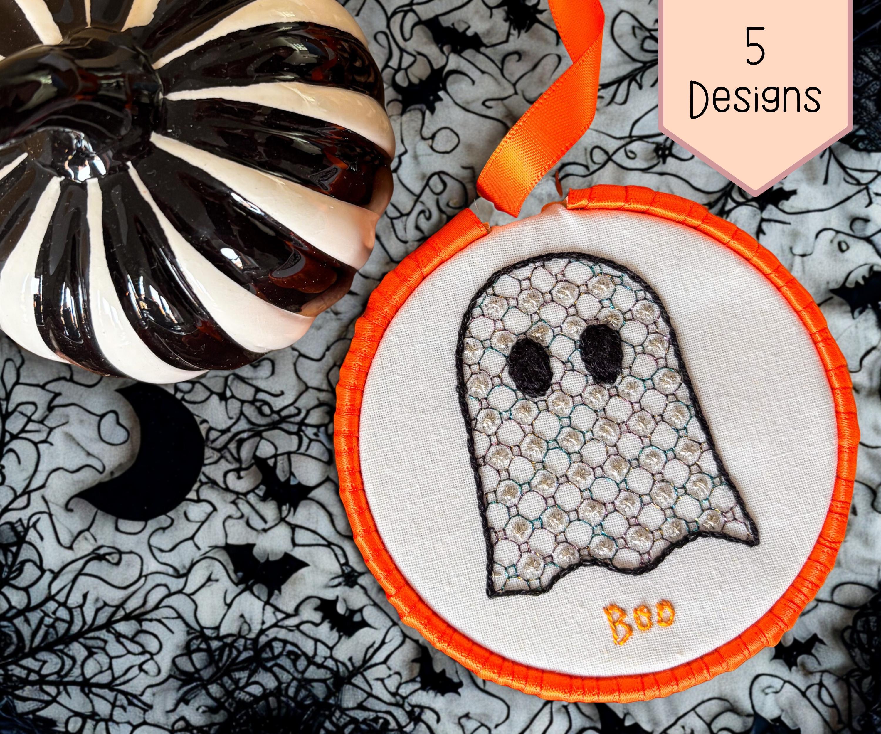 Ghost embroidery