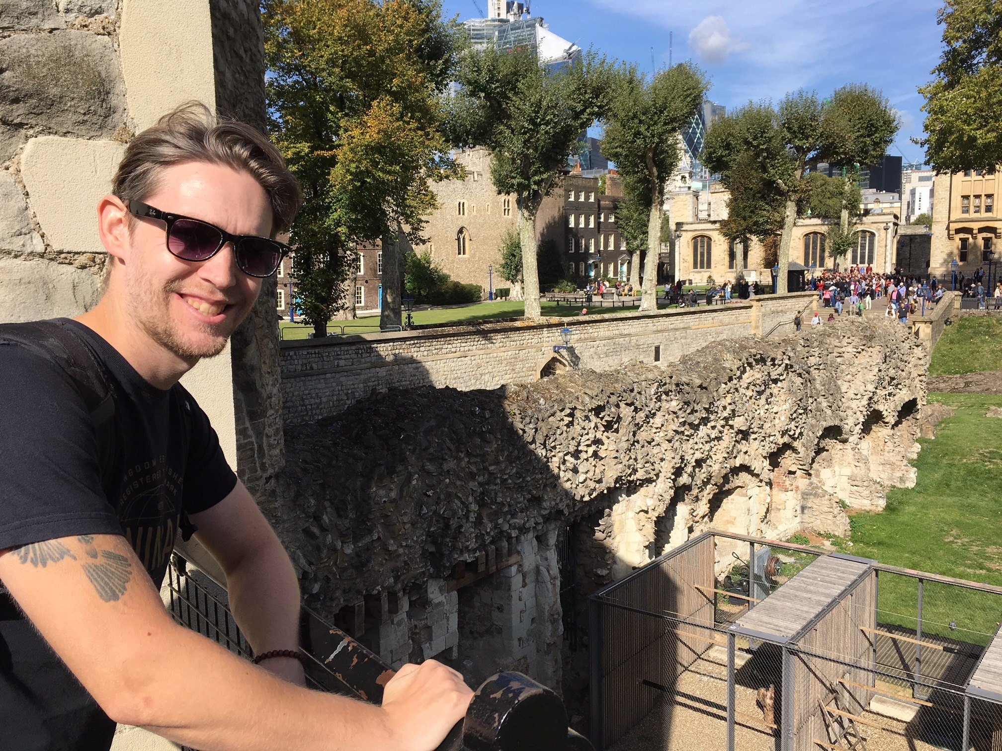 Mr Fox at the Tower of London
