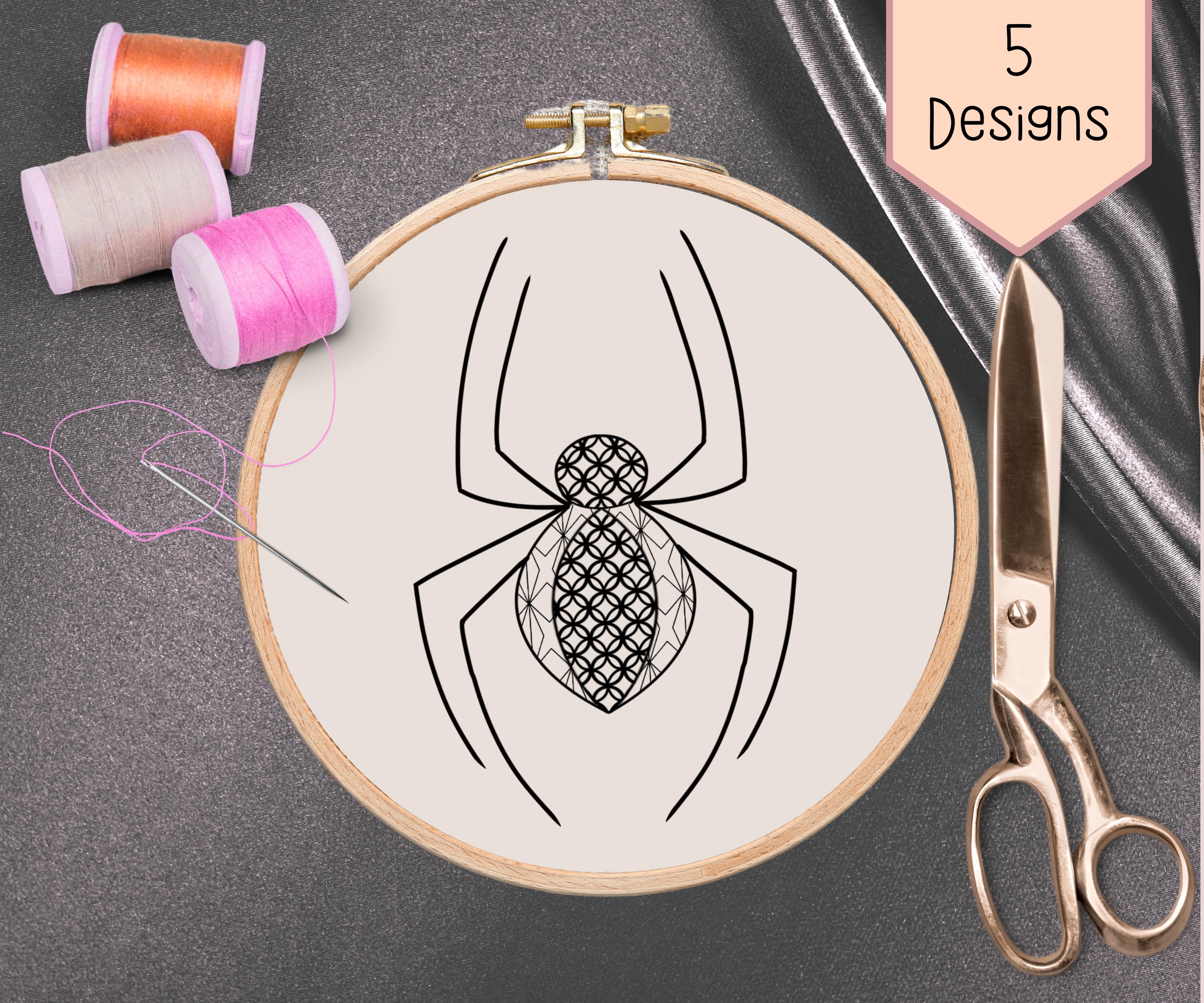 Spider Embroidery