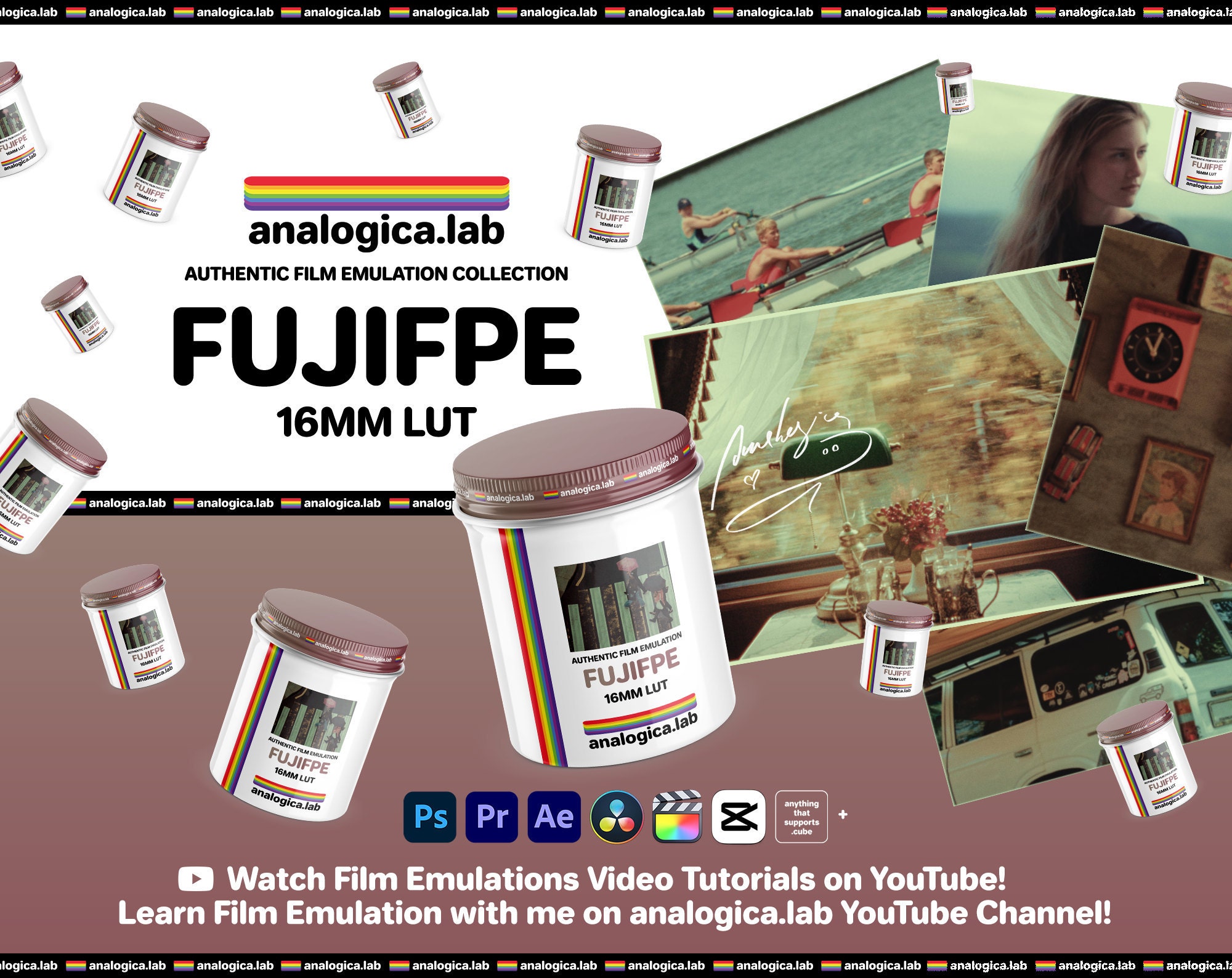 LUT FUJI FPE Super16 16MM Film Emulation