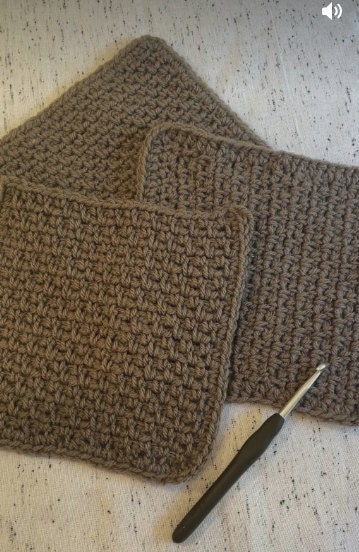 Crochet Washcloth Tutorial