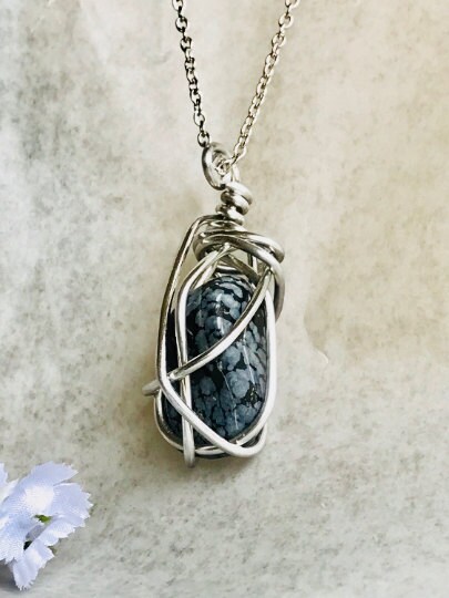 Angela- My first sold sugar crystal necklace :)