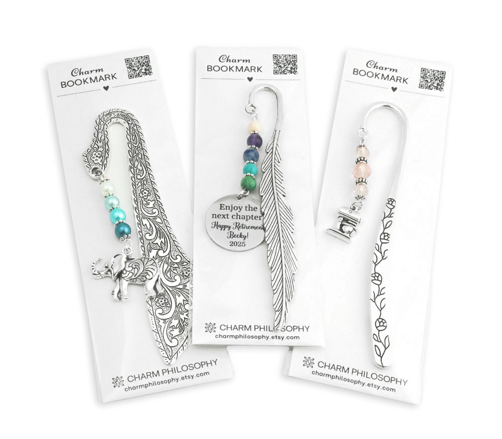 Charm Philosophy bookmark packaging