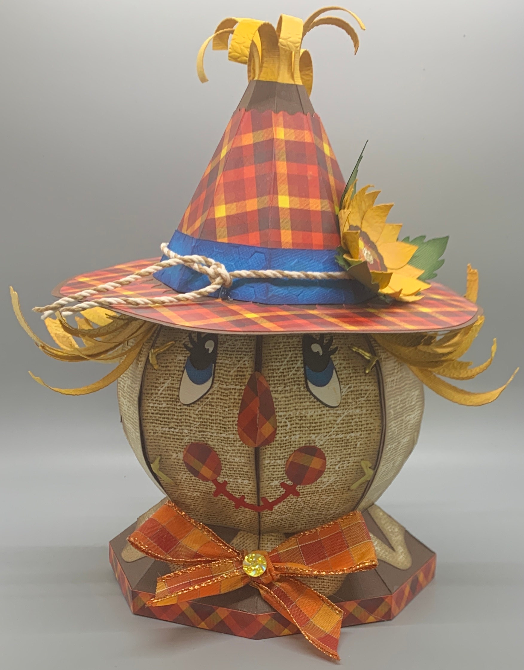 Scarecrow head Gift Box