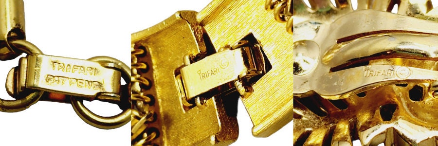 An example of a Trifari signature