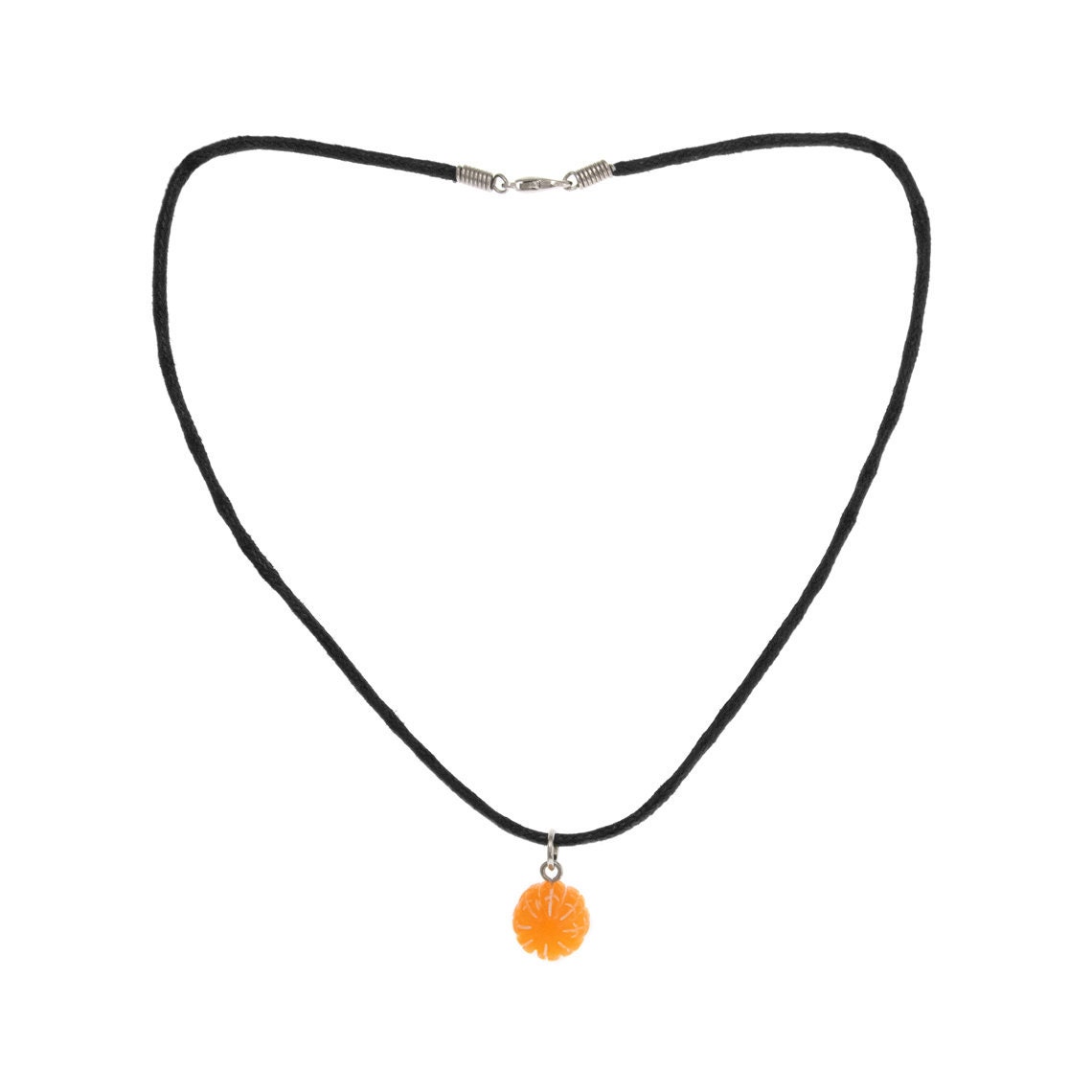 Friendship Necklaces Food. Orange Fruit Jewelry