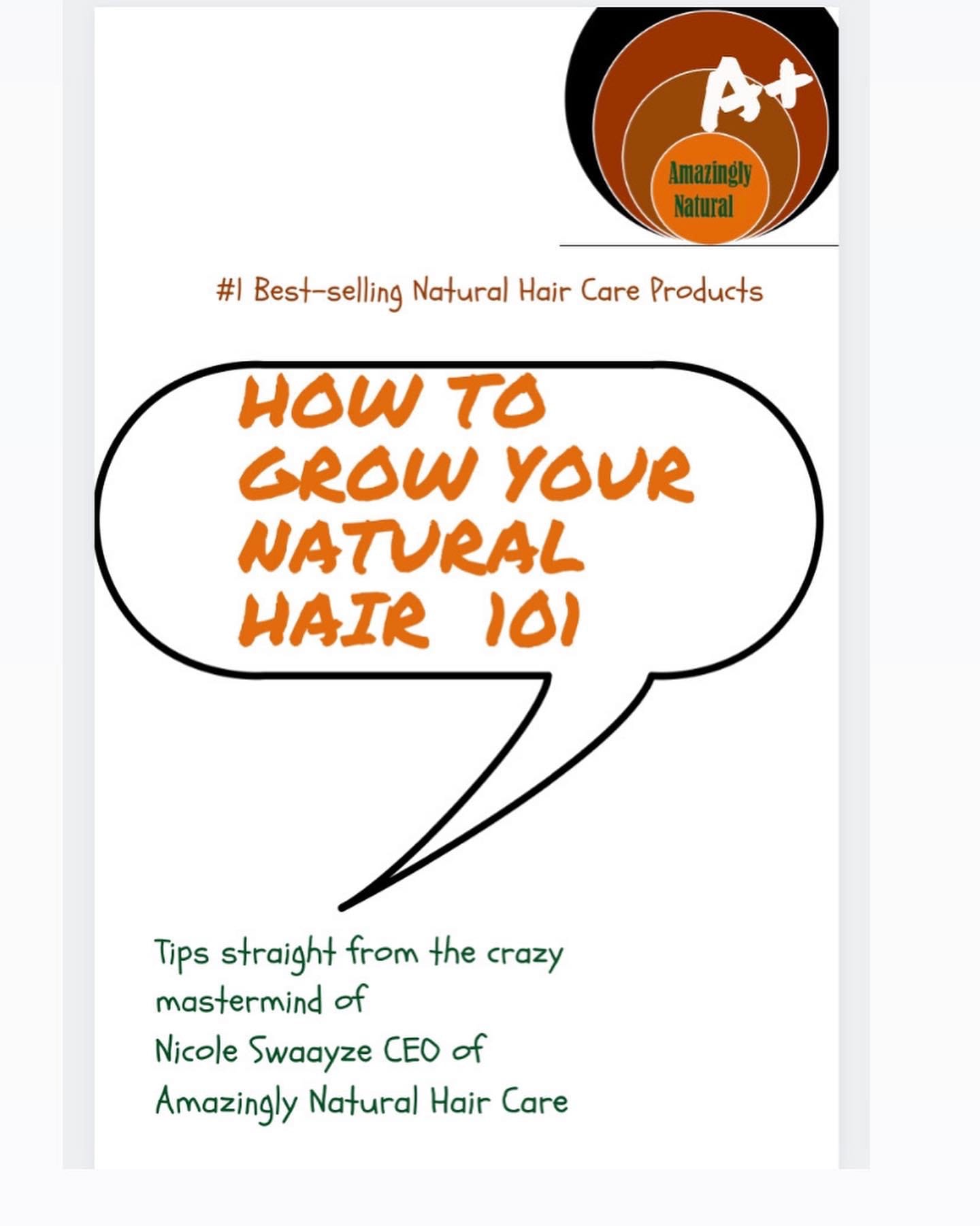 How To Grow Your Natural Hair Ebook