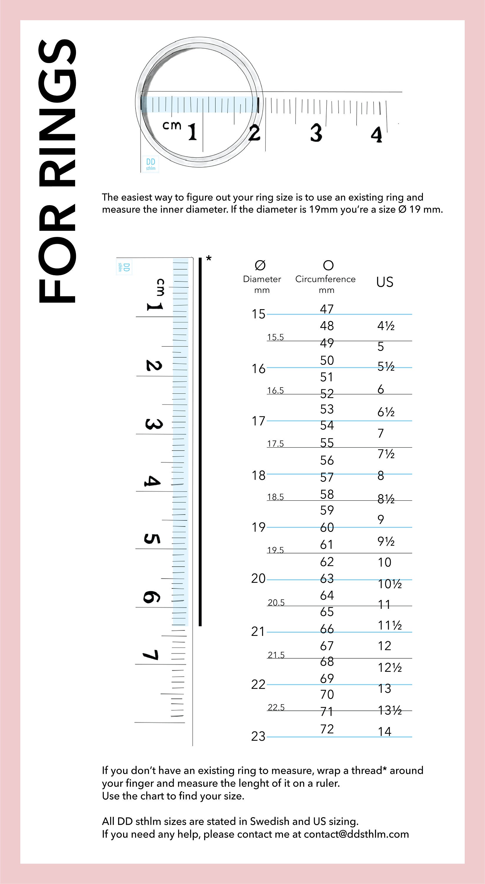 RING SIZE