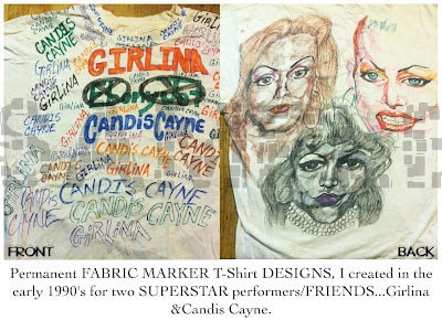 T-Shirt designs-Girlina&Candis Cayne#3-Date Unknown