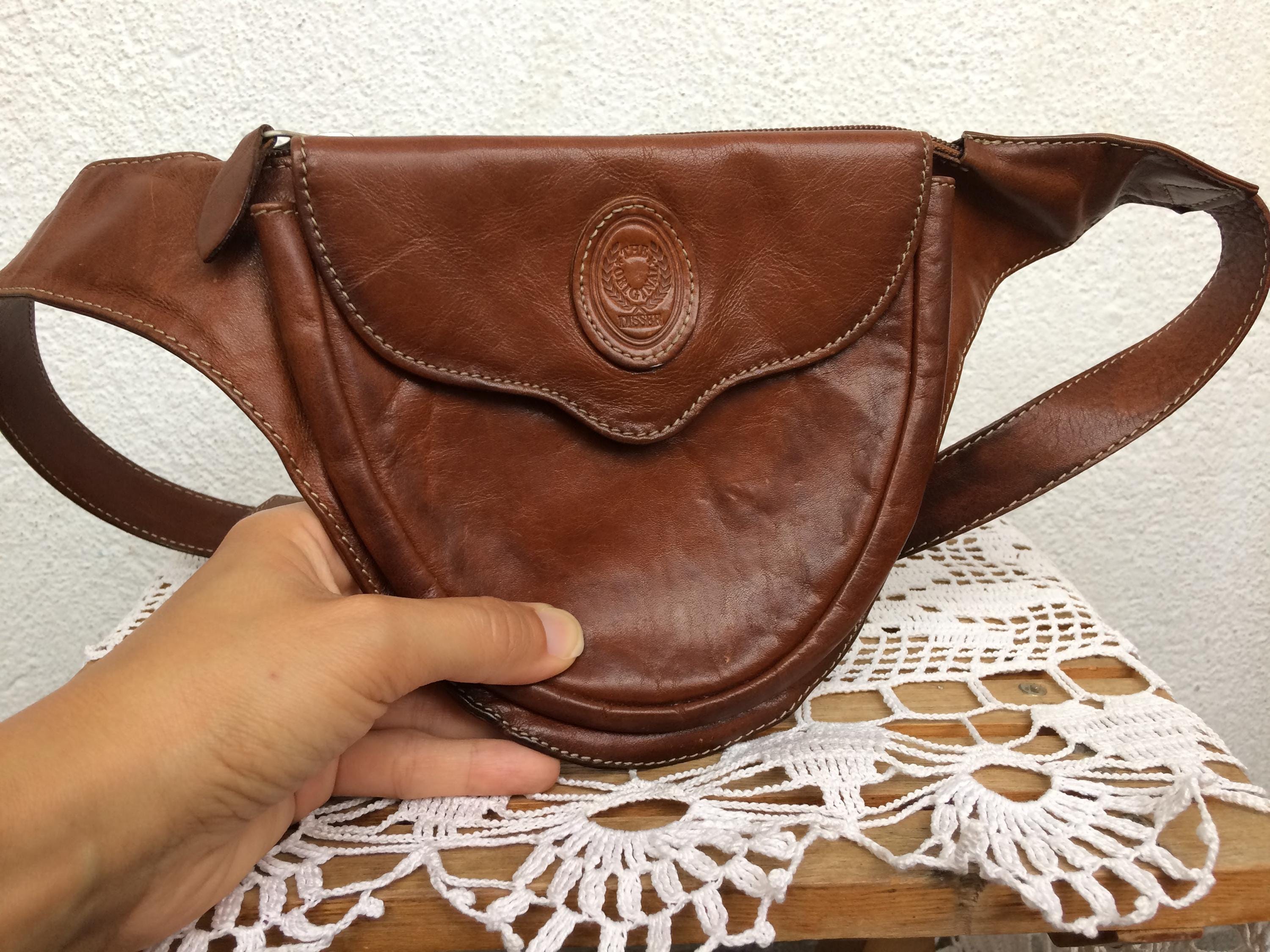 Vintage Leather Fanny Pack