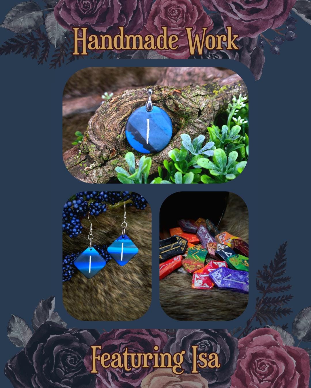 handmade work featuring isa