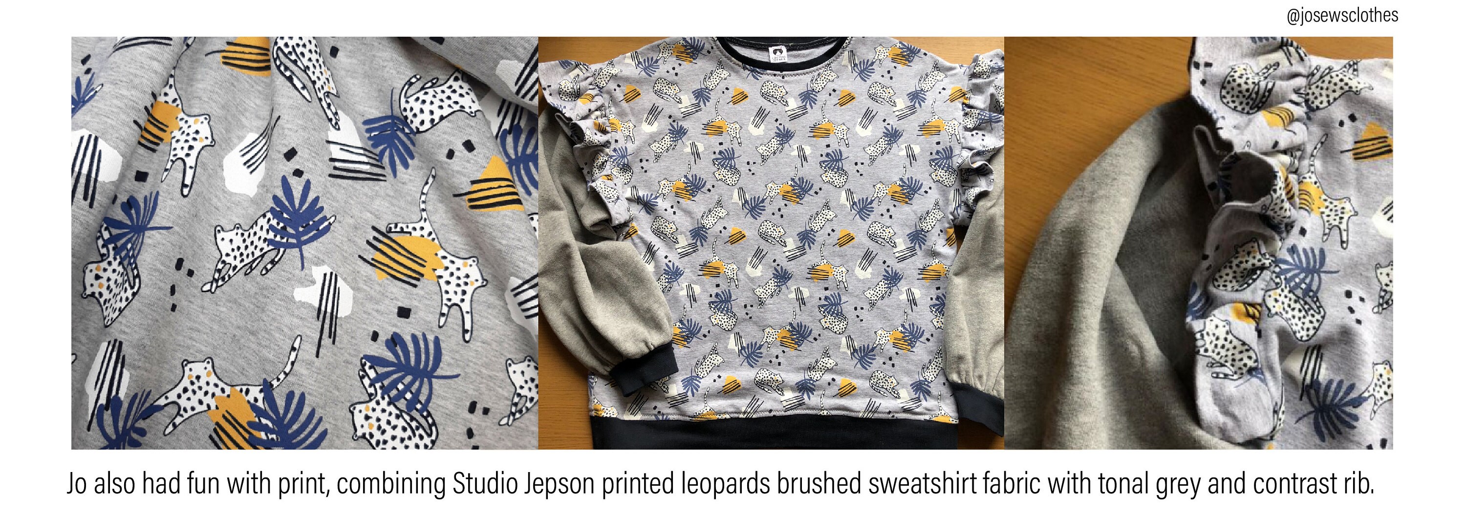 LADIES PATTERN PDF SWEATSHIRT