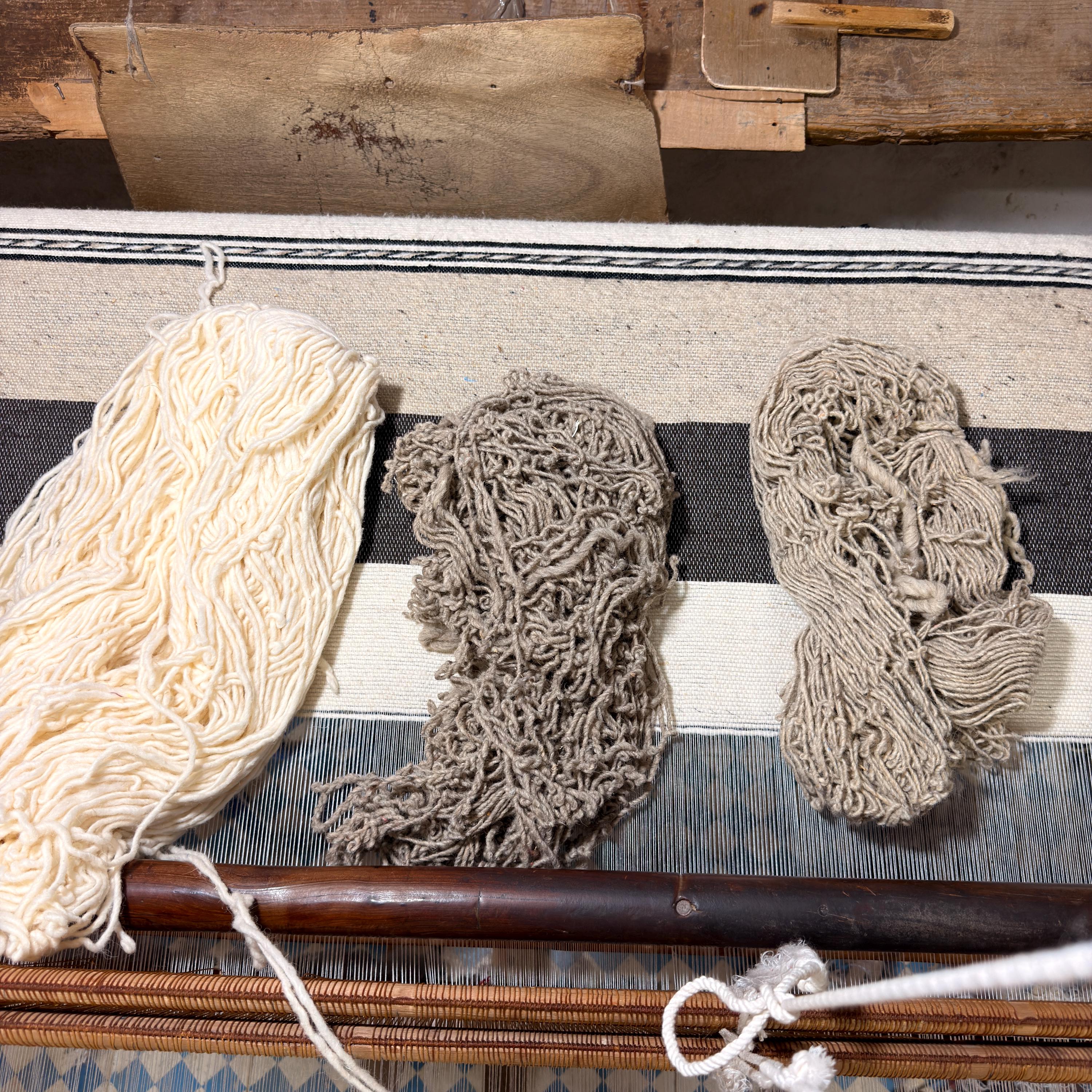 Raw wool