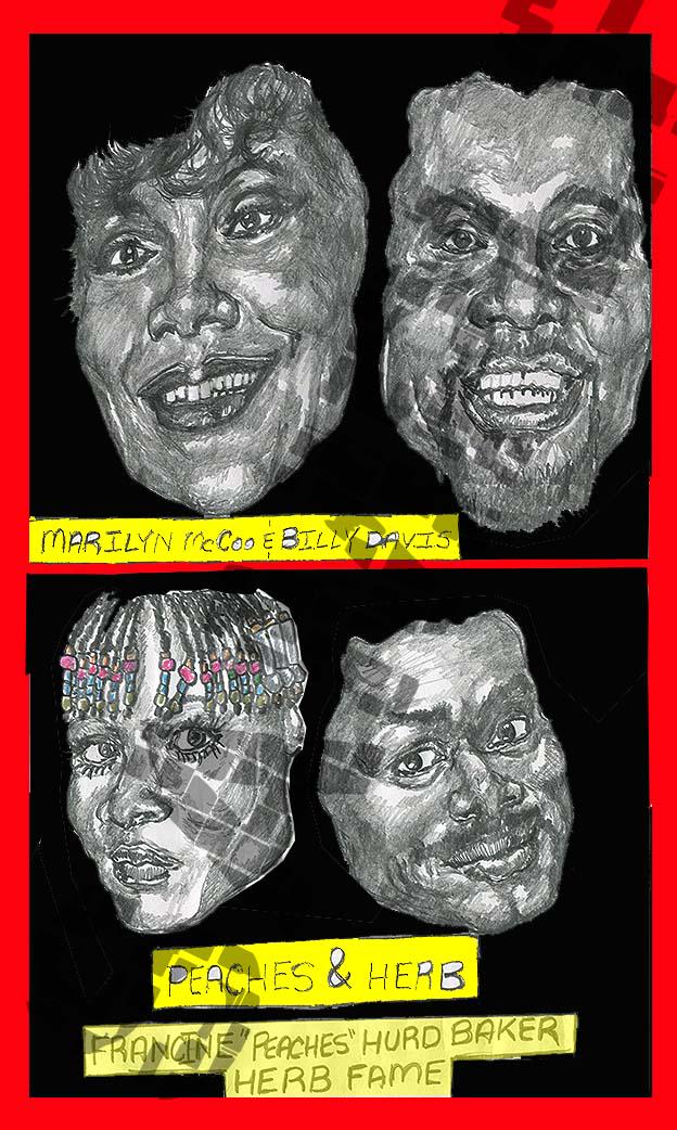 Title:TY, 2-Vocalist Duo Groups, Marilyn McCoo, Billy Davis Jr., Peaches & Herb-Dec. 12,13, 2016