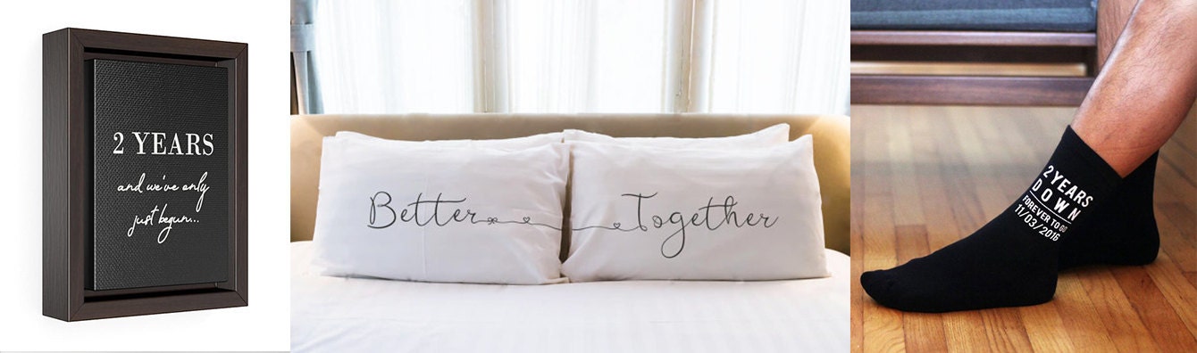 Personalized 2nd Wedding Anniversary