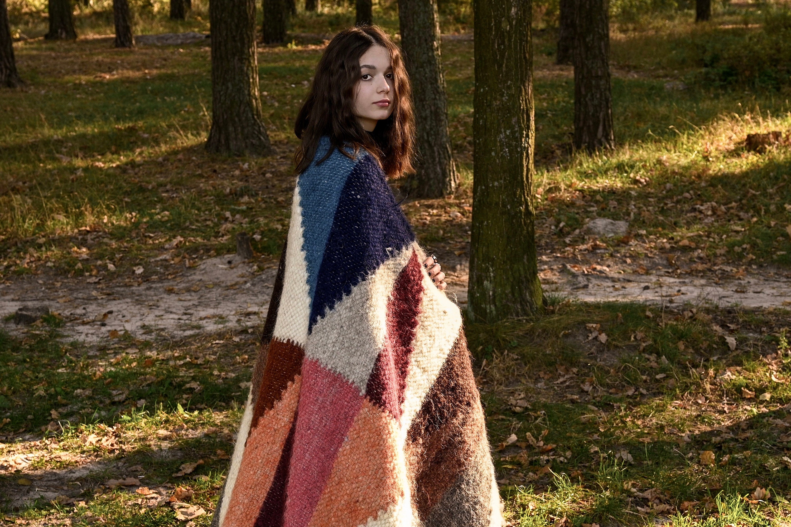 Wool Throw Blanket