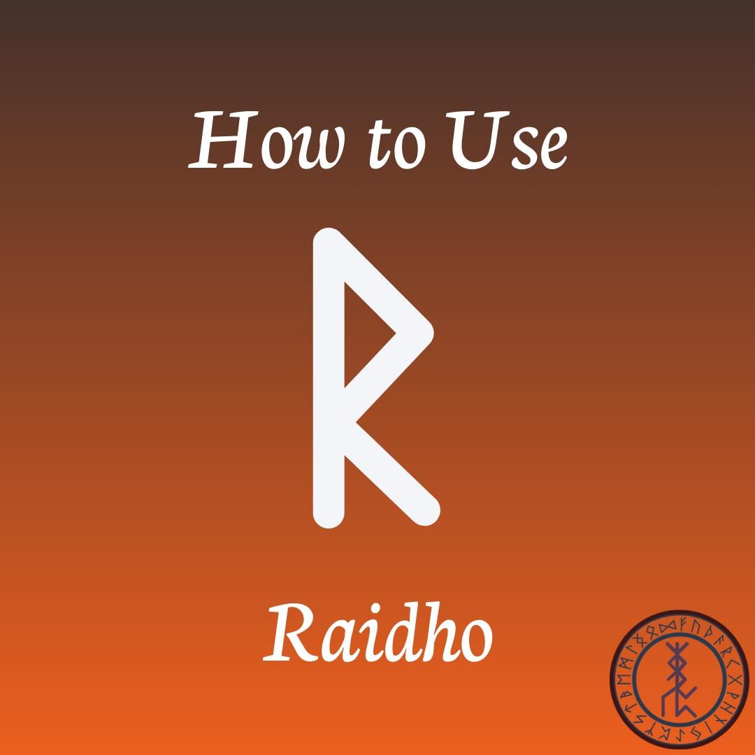 how to use raidho