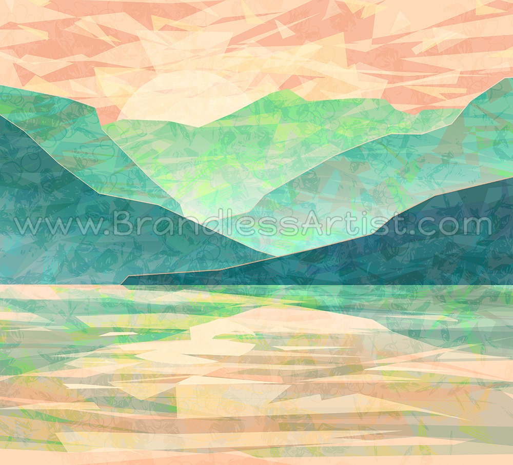 Japan Mountain Wall Decor