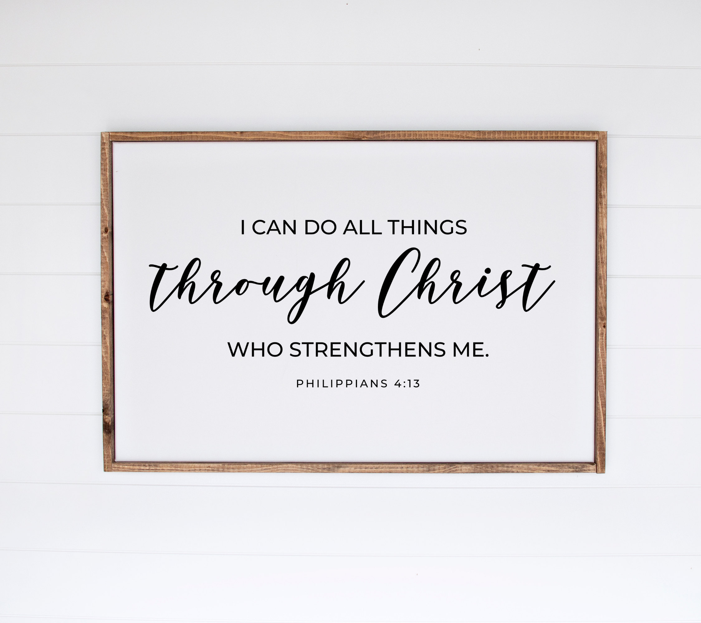 Philippians 4:13 poster