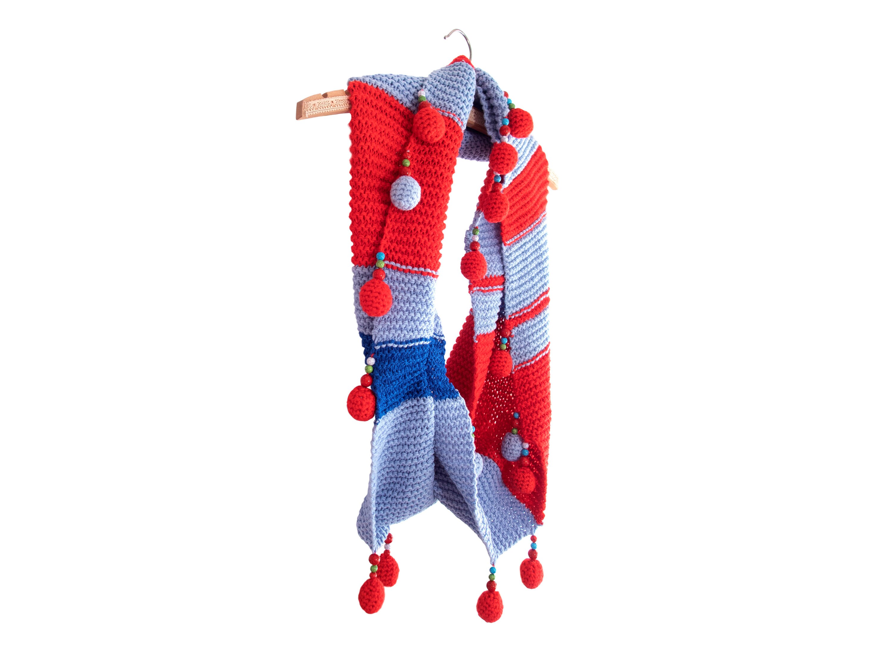 Knitted Scarf Women Infinity