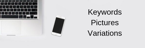 keywords pictures variation with a computer and smart phone