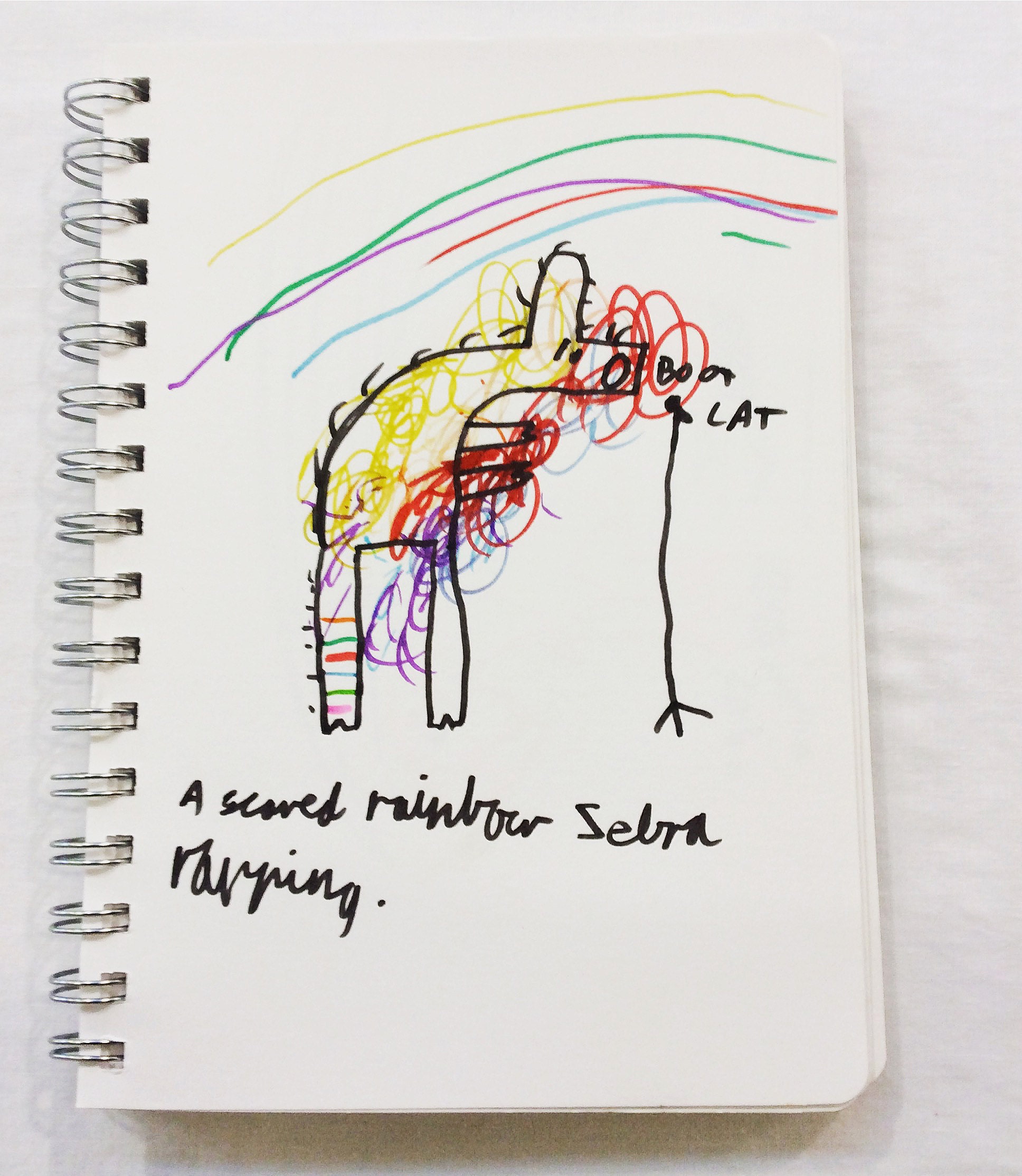 A scared rainbow pony rapping, playing Samitomato Drawing Games