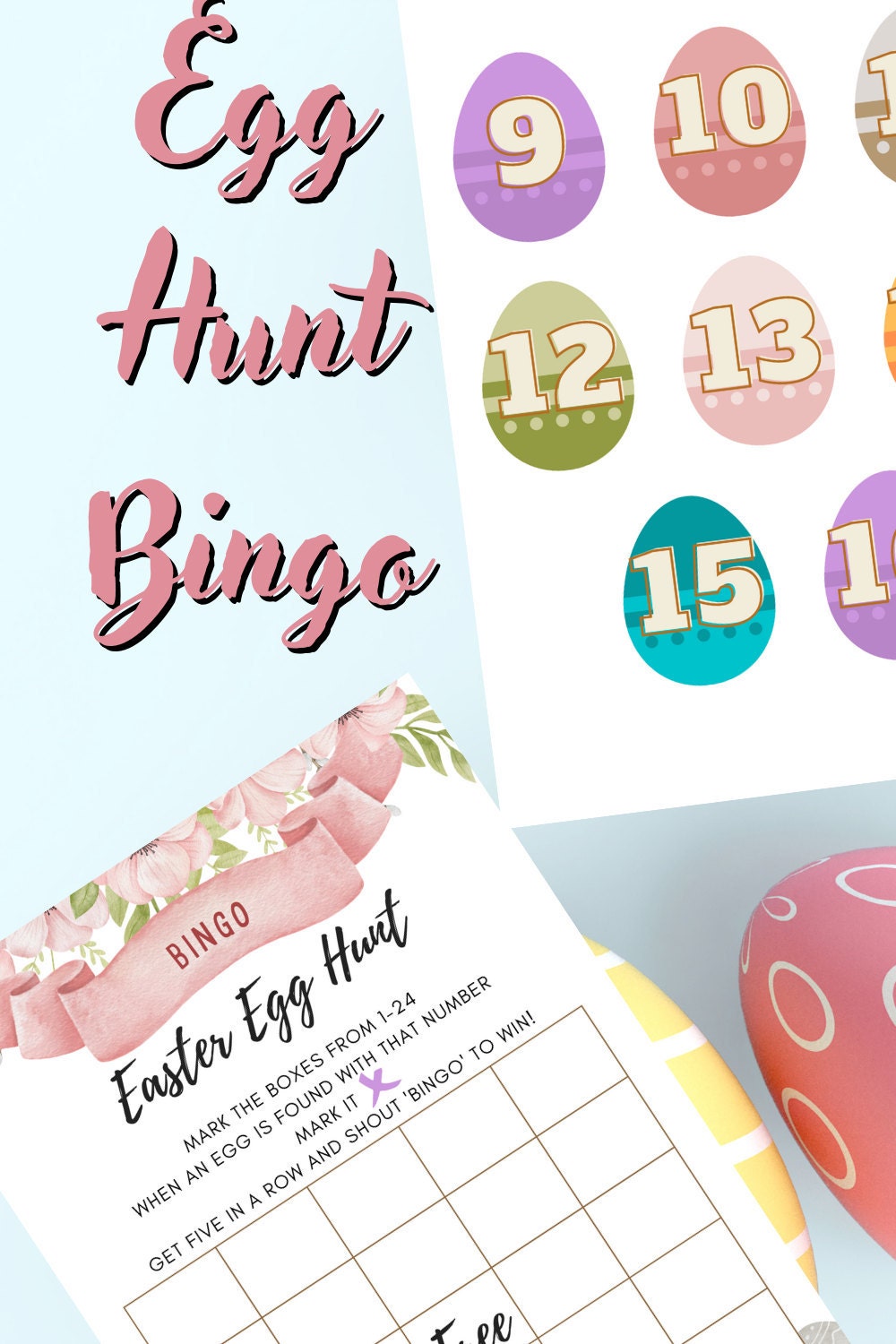 egg hunt bingo