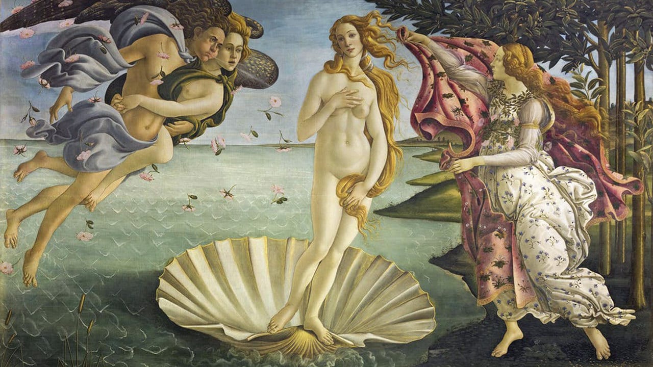 venus on the half shell