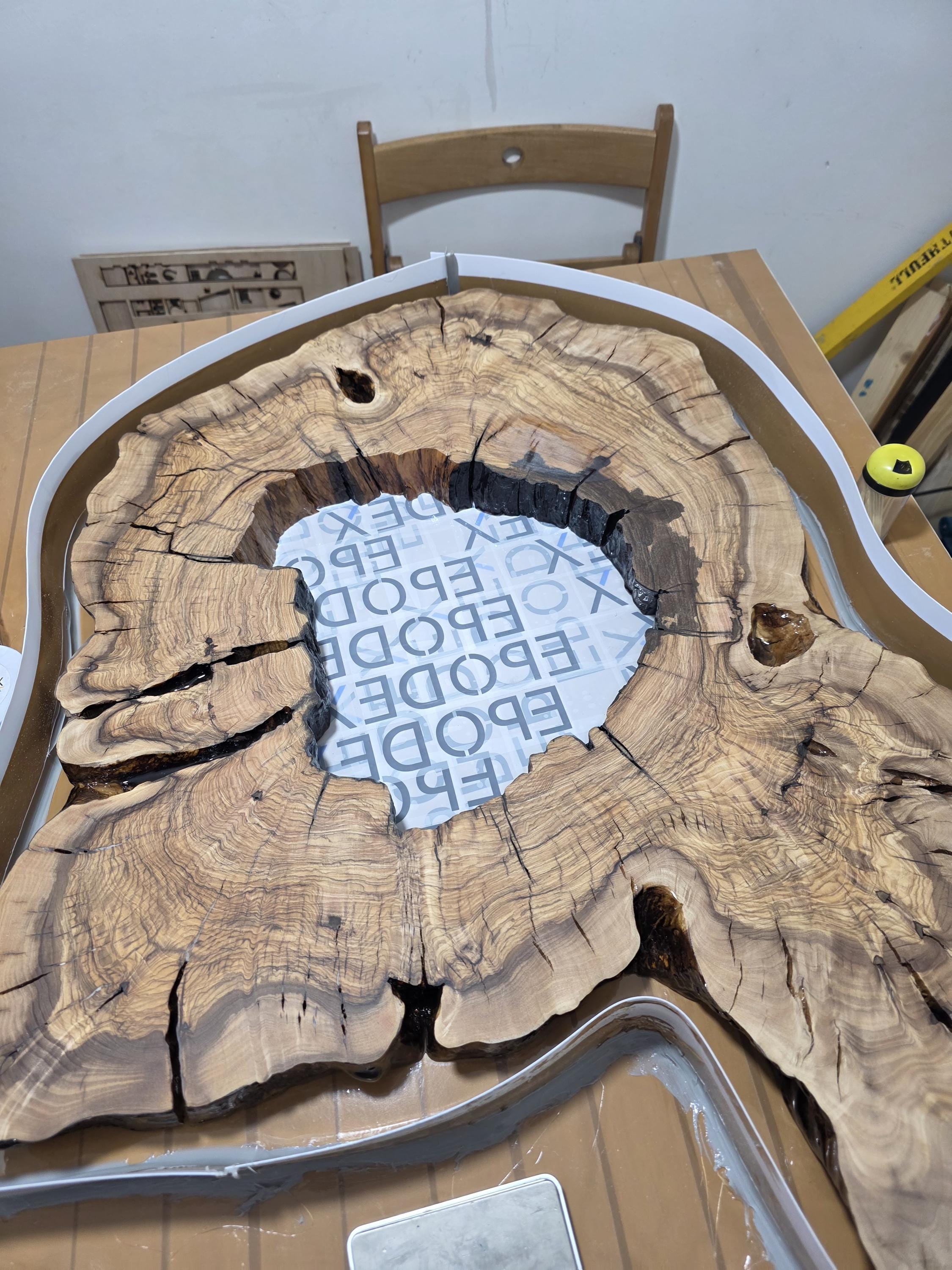 olive wood slab