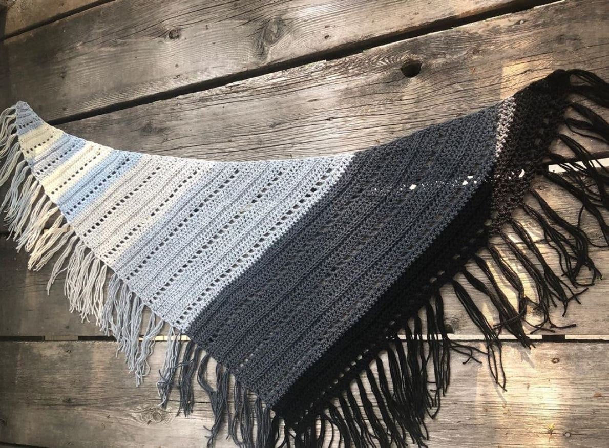 Crochet shawl