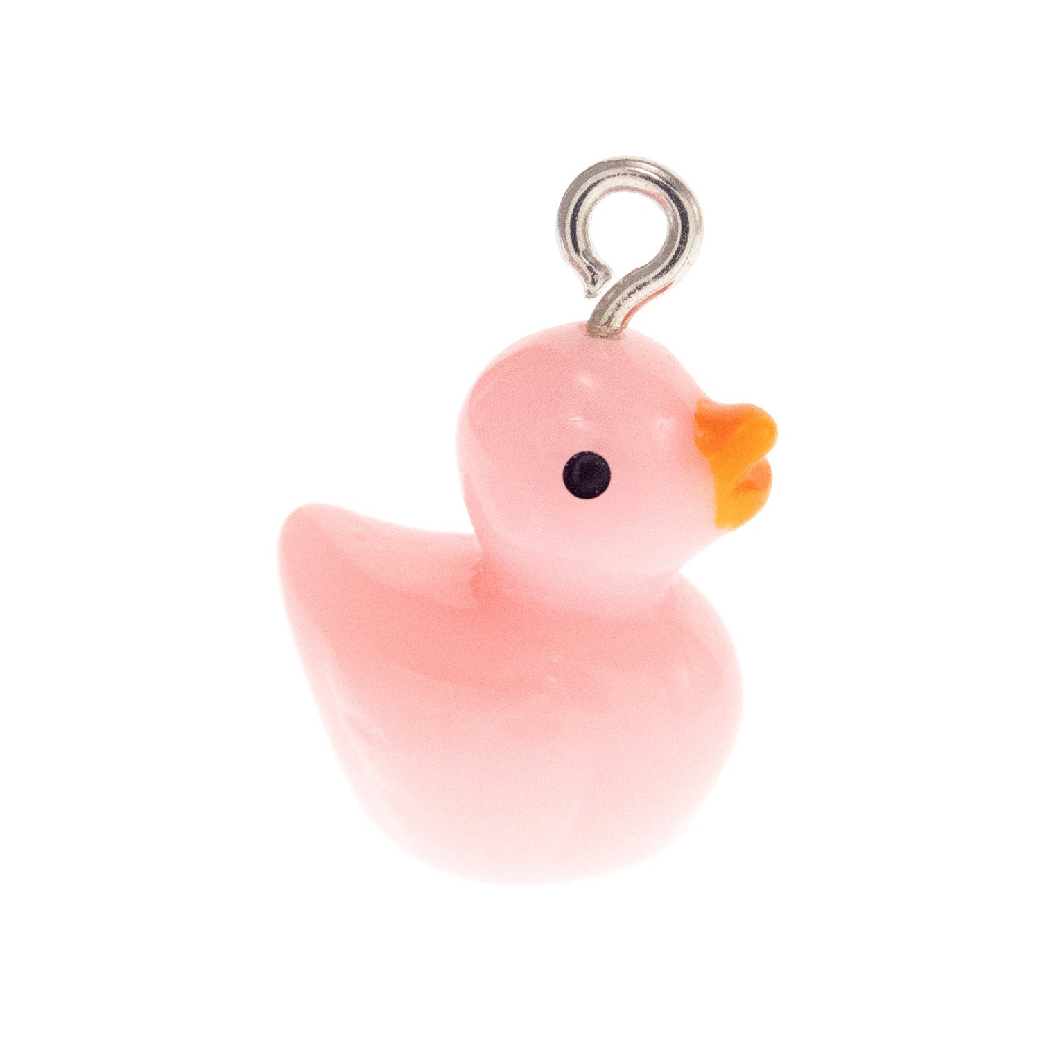 cute fun jewelry for girlfriend, rubber duck necklace