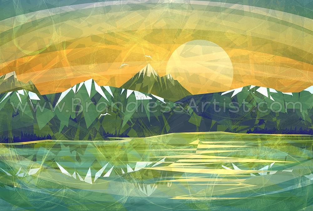 Rocky Mountain Sunset Design