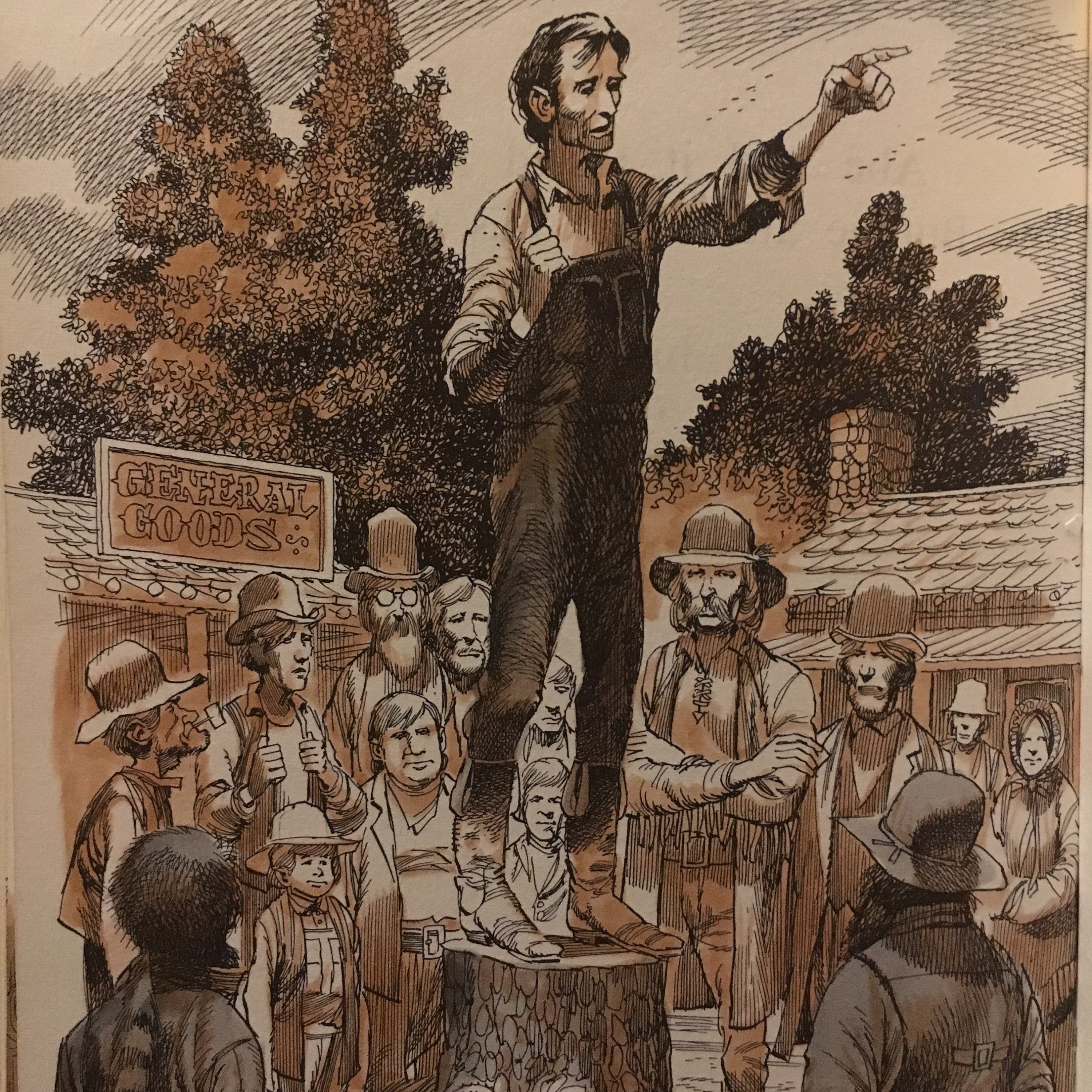 Lincoln vowing to take on the Usual Gang of Idiots
