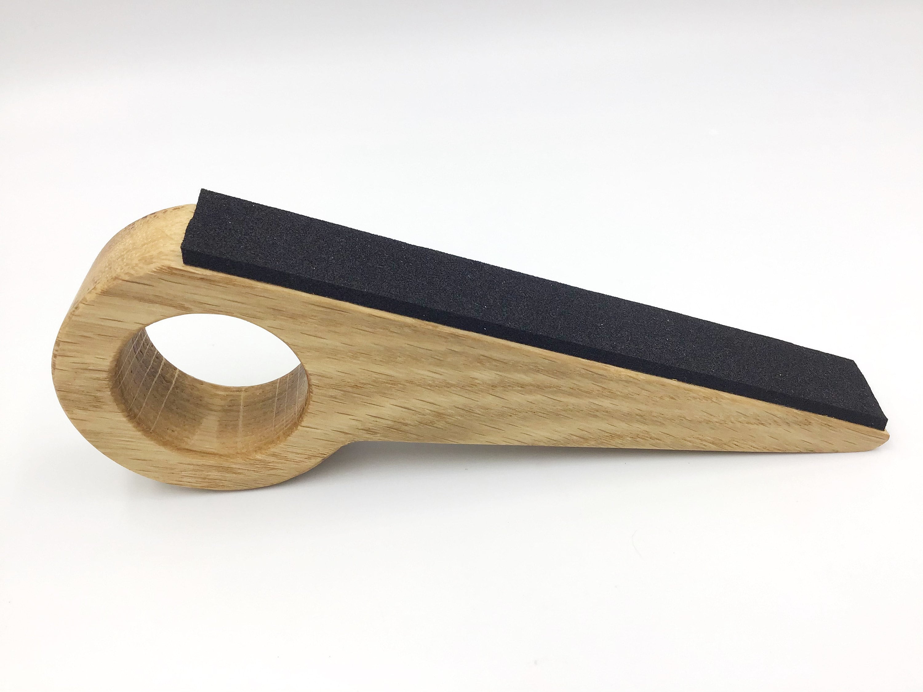 Light Oak wood Doorstops - handmade in West Wales UK by gorlech