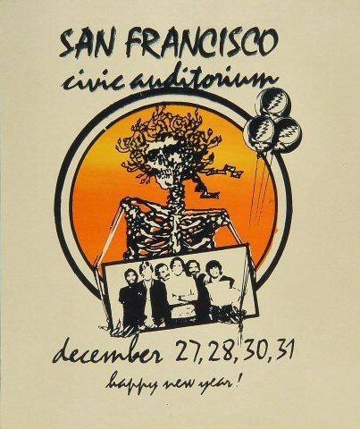 1983-12-28 [Wed] San Francisco Civic Auditorium, San Francisco, CA