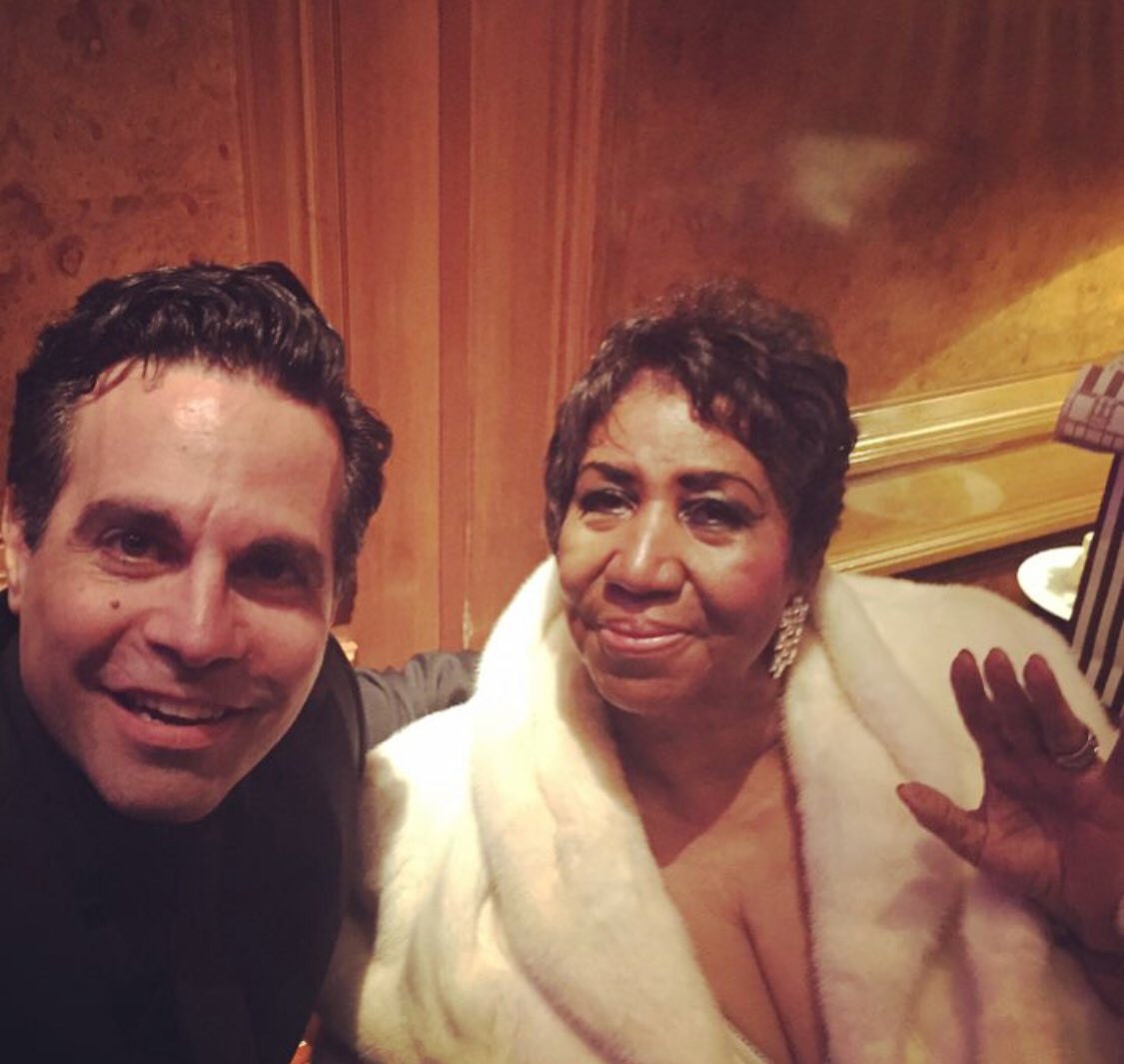 Mario Cantone & Aretha Franklin