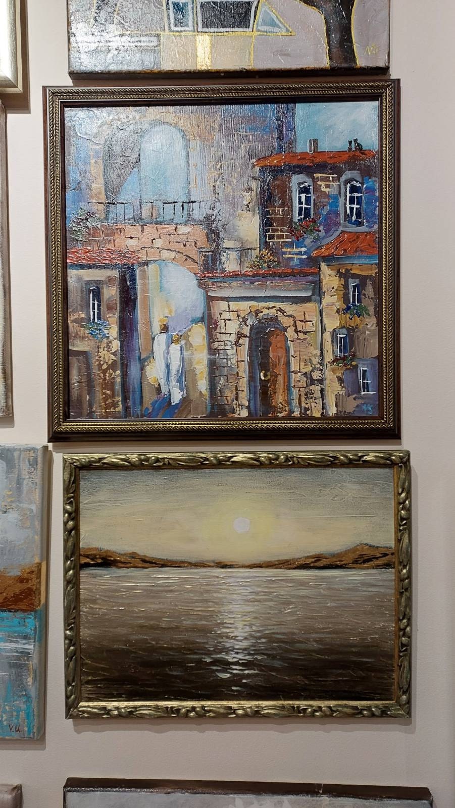 Oil paintings on canvas