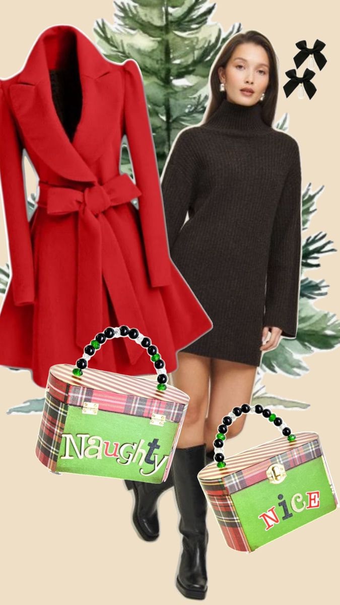 Naughty or Nice Holiday Outfit