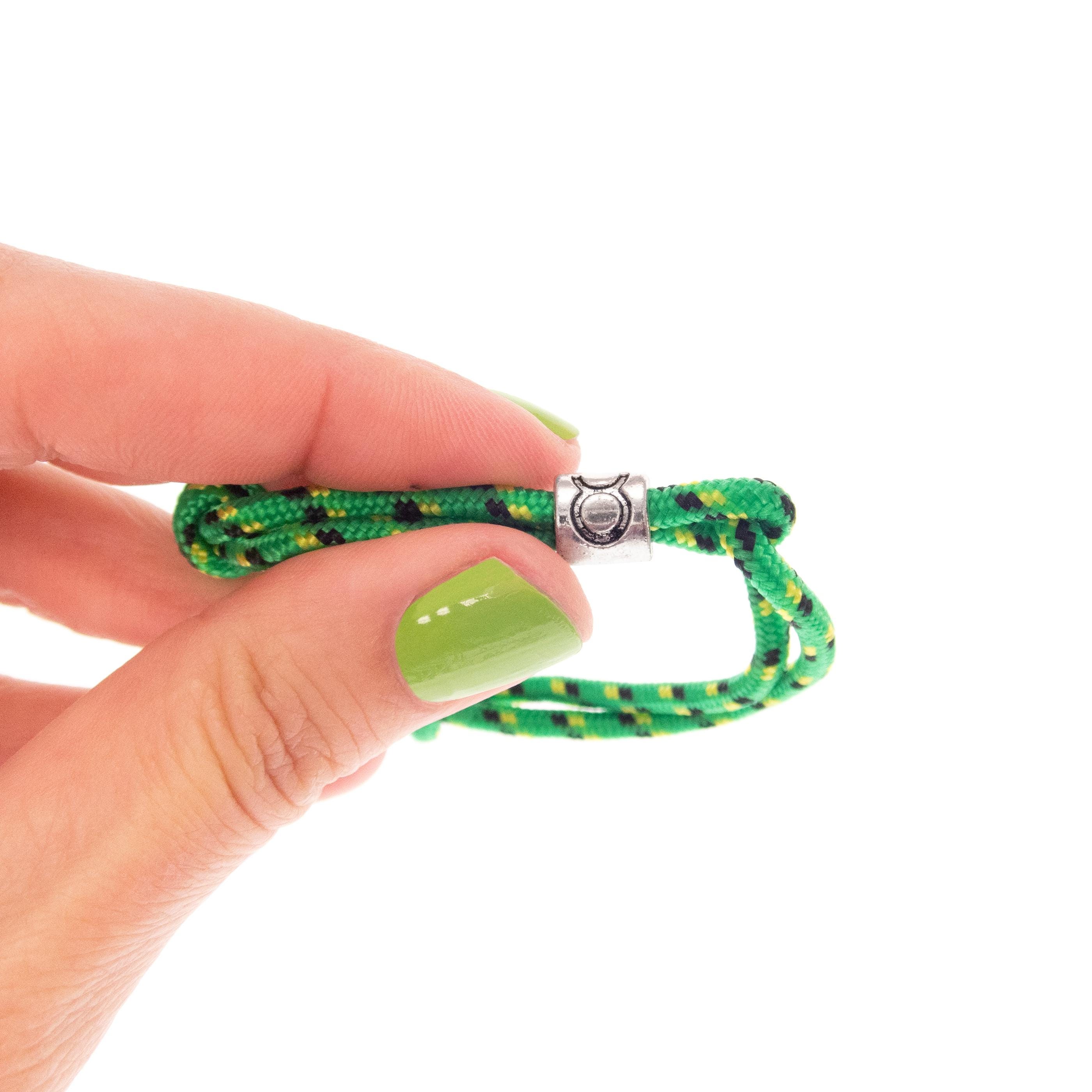 Taurus beaded charm bracelet