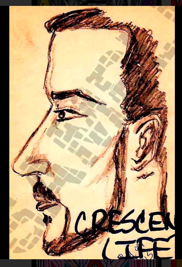 Real-LIFE sketch portrait#8-Nov. 21, 1988