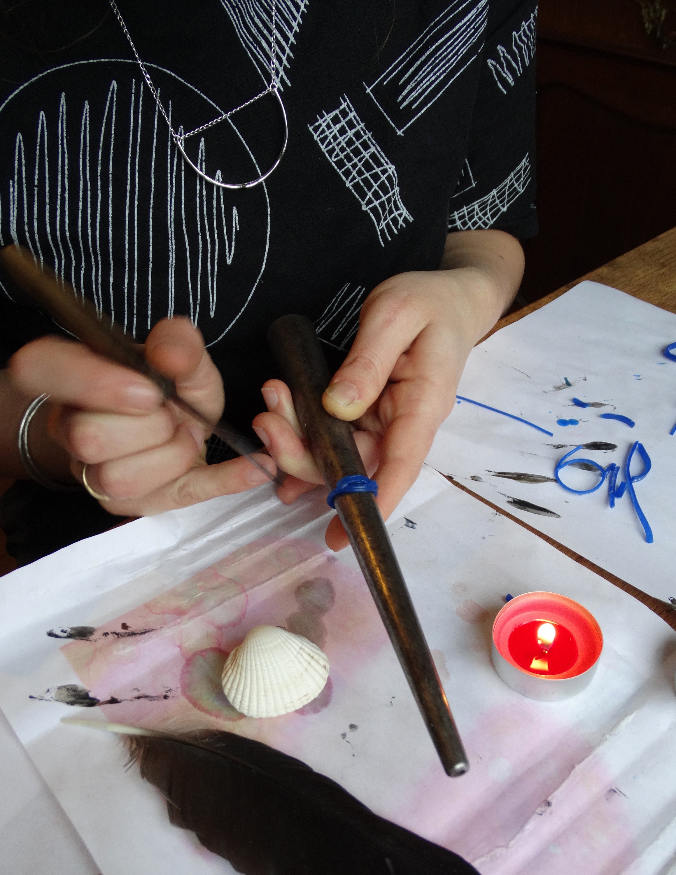 Werken in de verloren was techniek