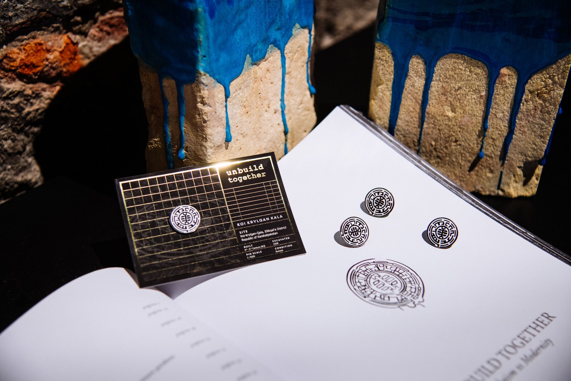 Bespoke architectural enamel pins and badges